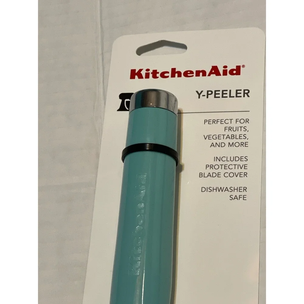 KitchenAid Y-Peeler Aqua Sky Blue Stainless Steel Blade KE145OHAQA‎ NEW